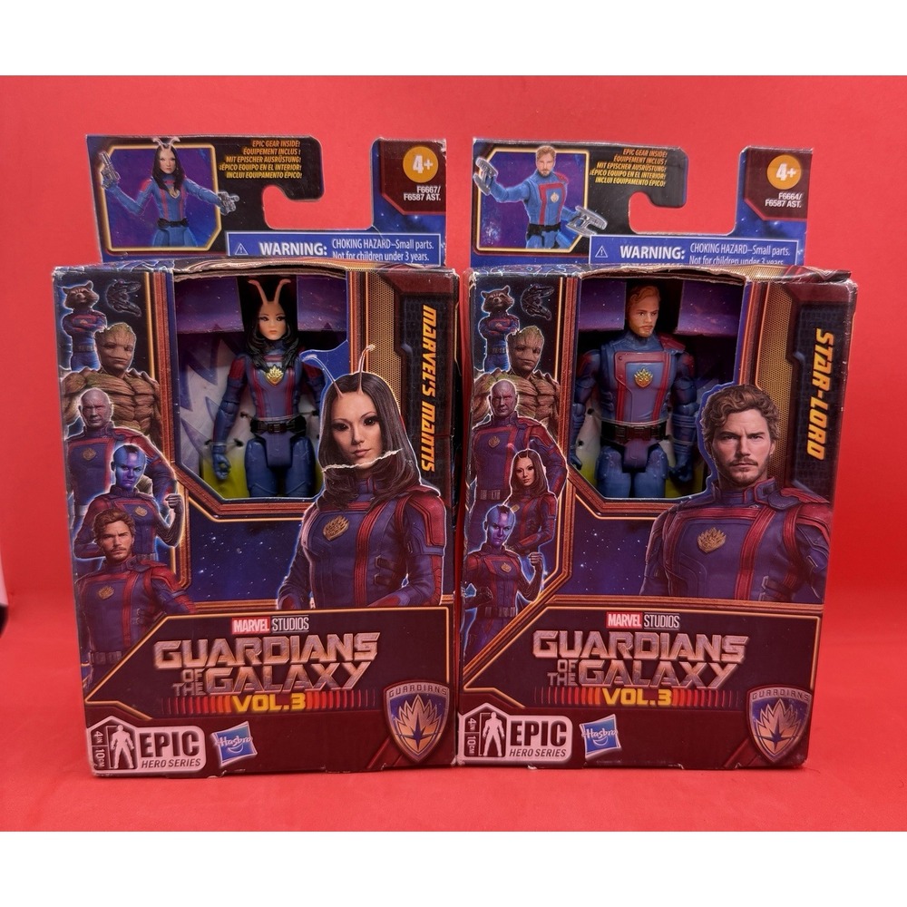 Marvel Guardians of the Galaxy Vol 3 Epic Hero Series  Set Of 2